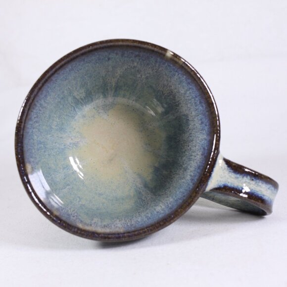 Handmade ceramic pottery mug with delicious drippy glaze - Picture 5 of 10